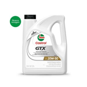 CASTROL GTX 20W50 API SP - TECNOLOGIA SINTÉTICA - Galón 3.78Lt.