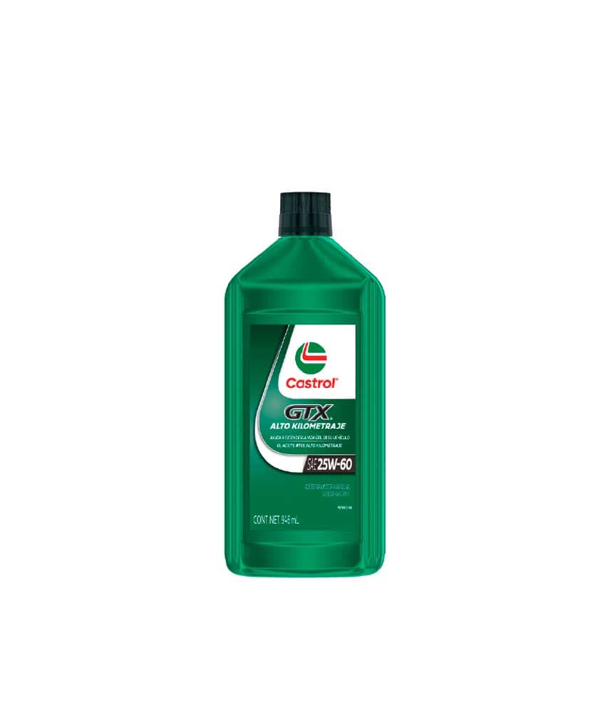 CASTROL GTX 25W60 HIGH MILEAGE – Aceite de Motor Semi Sintético - Imagen 2