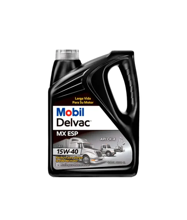 MOBIL DELVAC 15W40 MX ESP API CK-4 - Aceite para motores a diesel