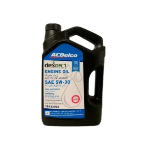 ACDELCO SAE 5W30 FULL SINTÉTICO + DEXOS 1 - Aceite de Motor - Galón 4Lt.