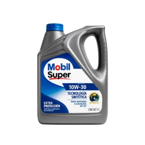 MOBIL SUPER 10W30 TECNOLOGÍA SINTÉTICA - Galón 4Lt.