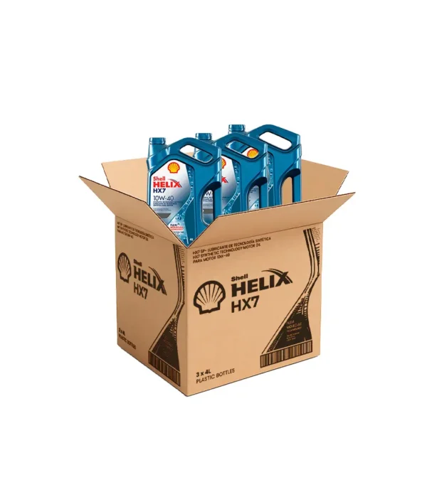 Shell Helix HX7 10W-40 Semi-Sintético – Rendimiento y Eficiencia