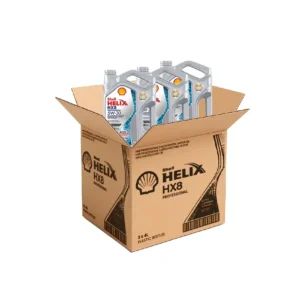 Shell Helix HX8 5W-30 Sintético – Rendimiento Extremo y Limpieza - Caja x3 (Galón 4 L c/u)