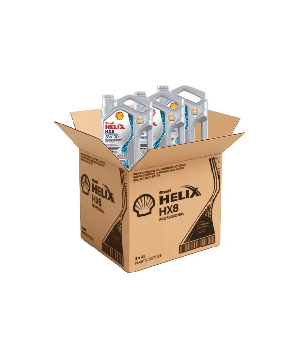 Shell Helix HX8 5W-30 Sintético – Rendimiento Extremo y Limpieza