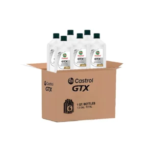 CASTROL GTX 20W50 API SP - TECNOLOGIA SINTÉTICA - Caja x6 (946 ml c/u)