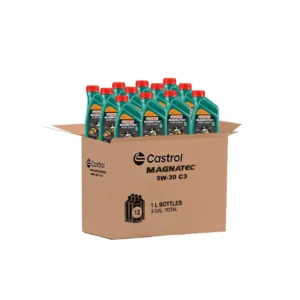 CASTROL MAGNATEC 5W30 STOP START C3 - Aceite Full Sintético - Caja x12 (1 L c/u)