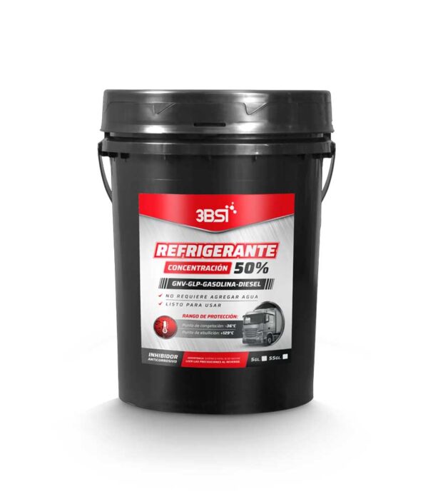 Refrigerante Automotriz 50% Rojo 3BSI | Tecnología OAT Listo para Usar - Imagen 3