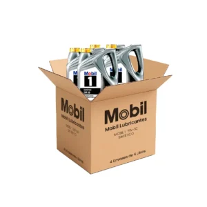 MOBIL 1 5W30 - Aceite de Motor Full Sintético - Caja x4 (Galón 4 L c/u)