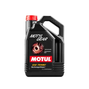 MOTUL MOTYLGEAR 75W-80 - Aceite para Caja de Cambios API GL-4/GL-5 - Galón 5Lt.