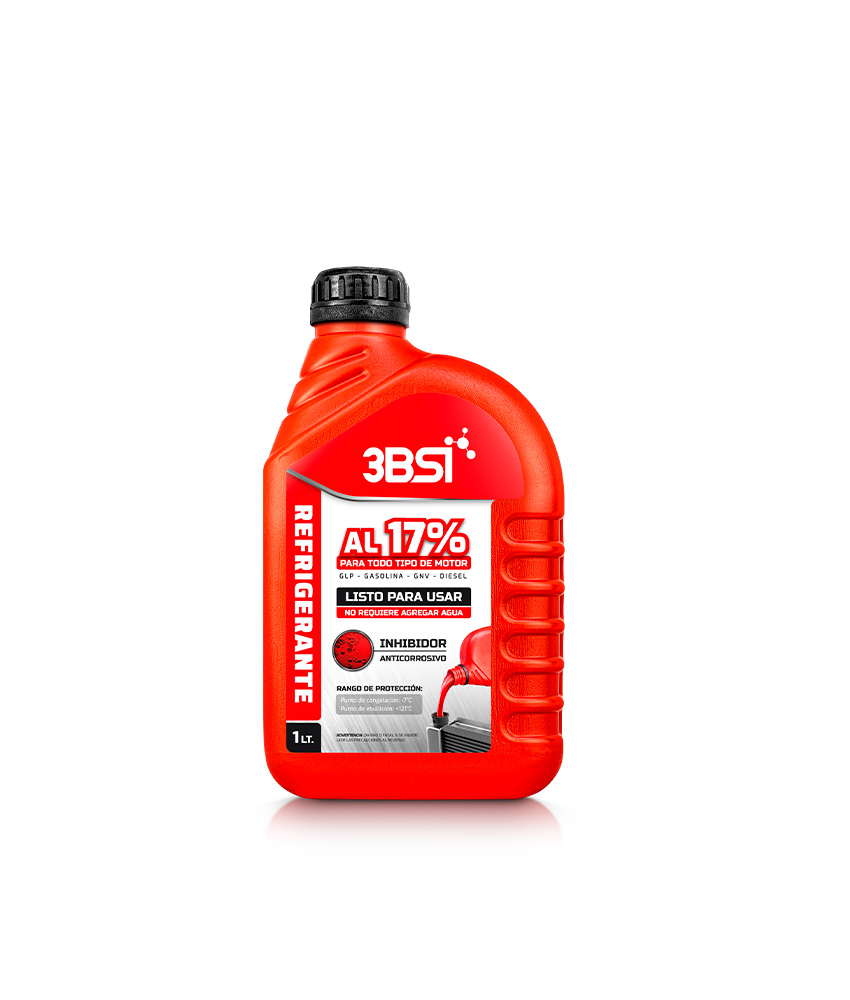 3BSI Refrigerante Rojo 17% listo para usar